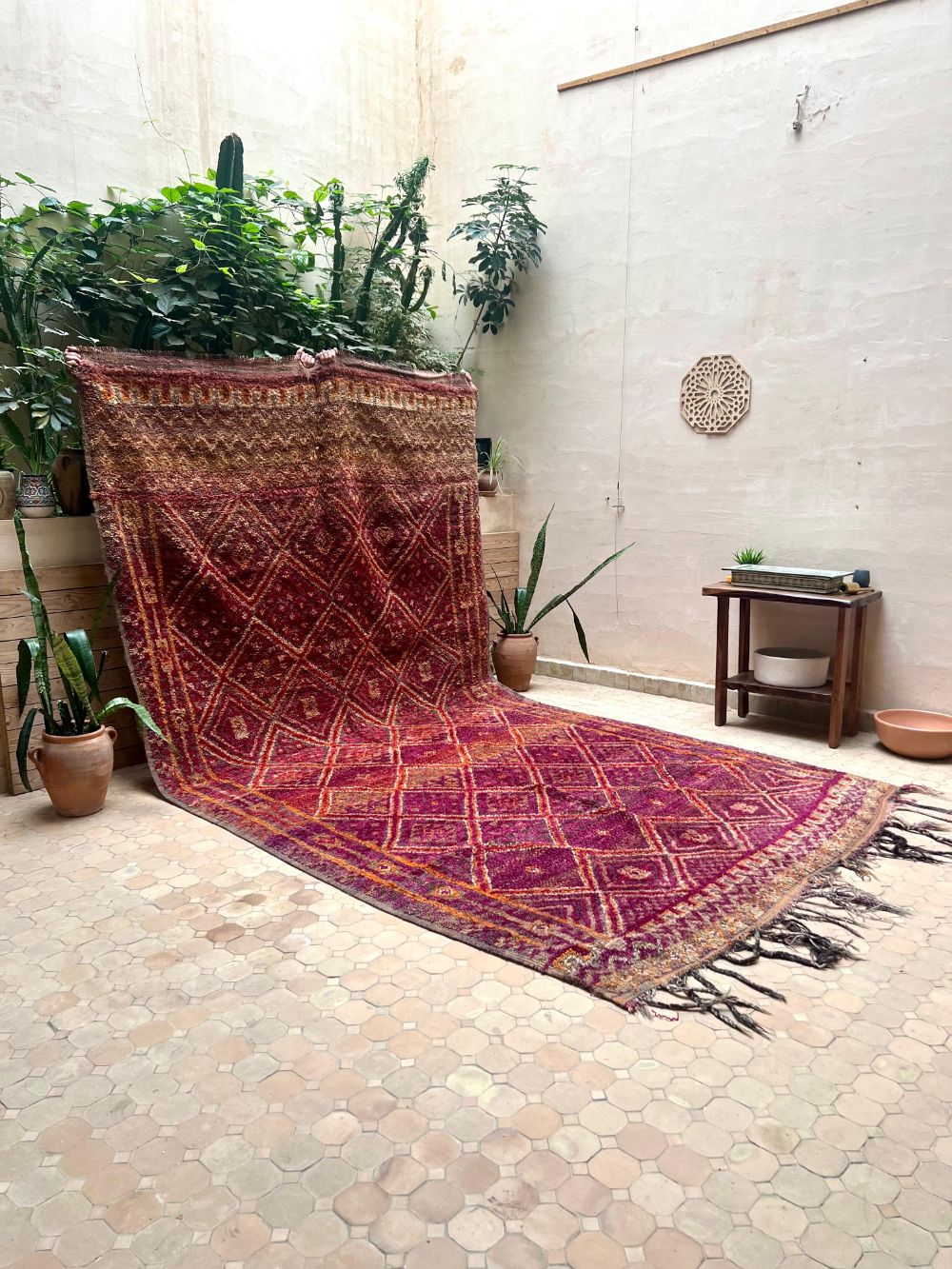 Moroccan Vintage Beni M'Guild Rug 410x220cm