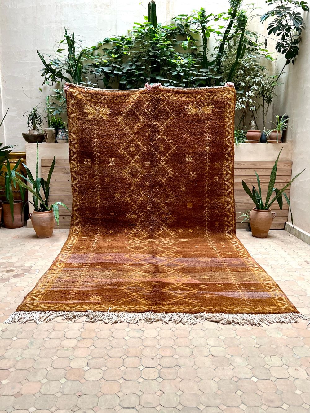 Moroccan Vintage Boujaad Rug 360x200cm