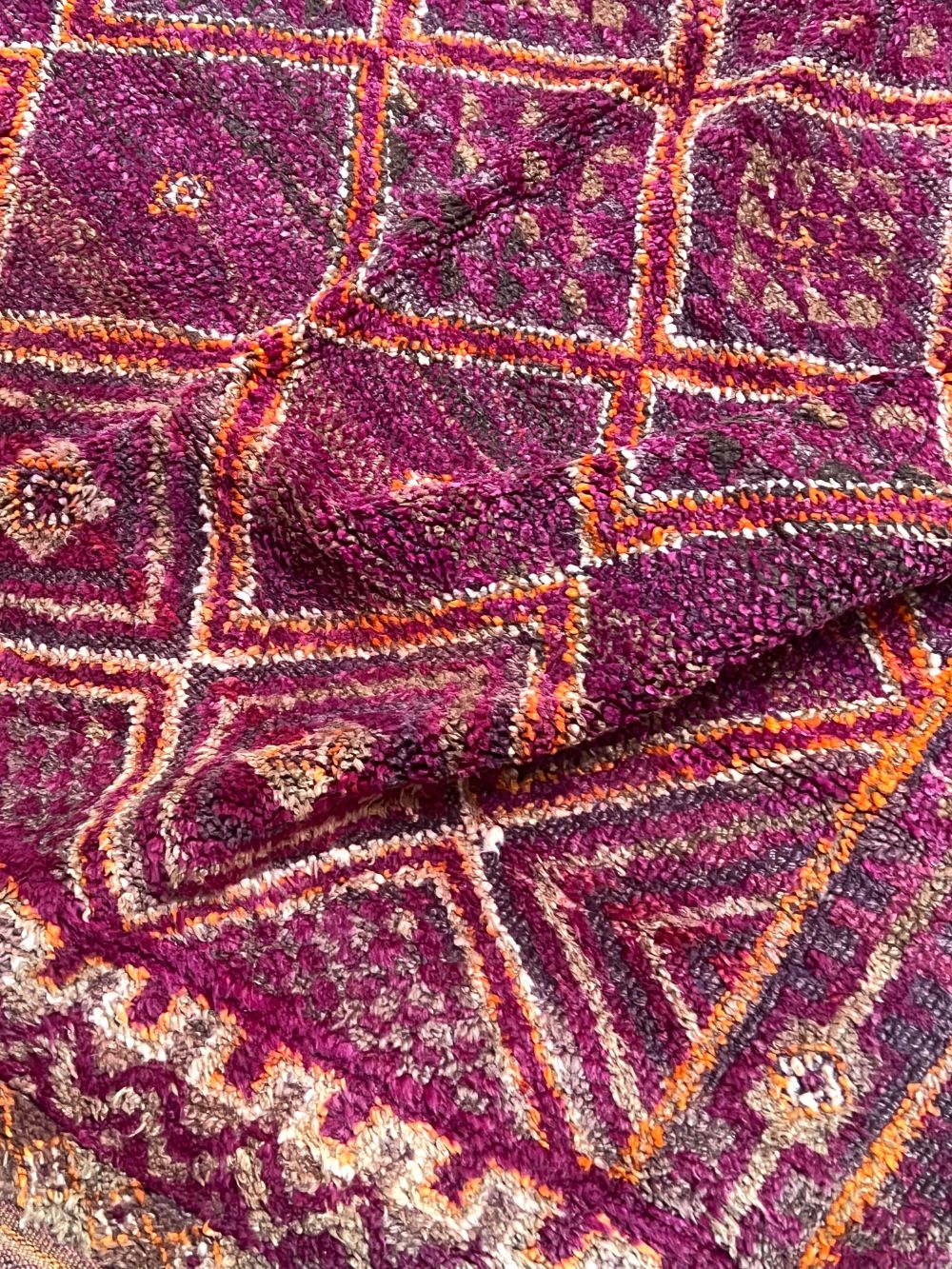 Moroccan Vintage Beni M'Guild Rug 410x220cm