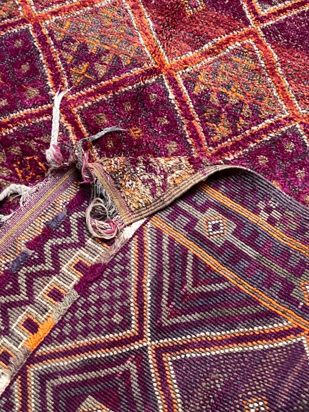 Moroccan Vintage Beni M'Guild Rug 410x220cm