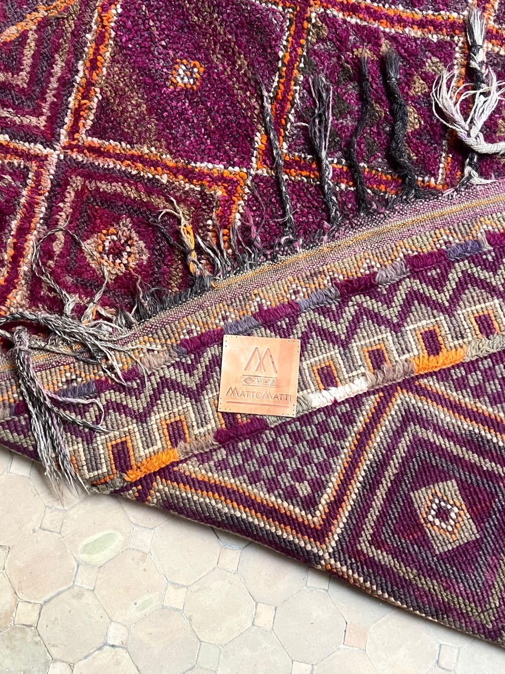 Moroccan Vintage Beni M'Guild Rug 410x220cm