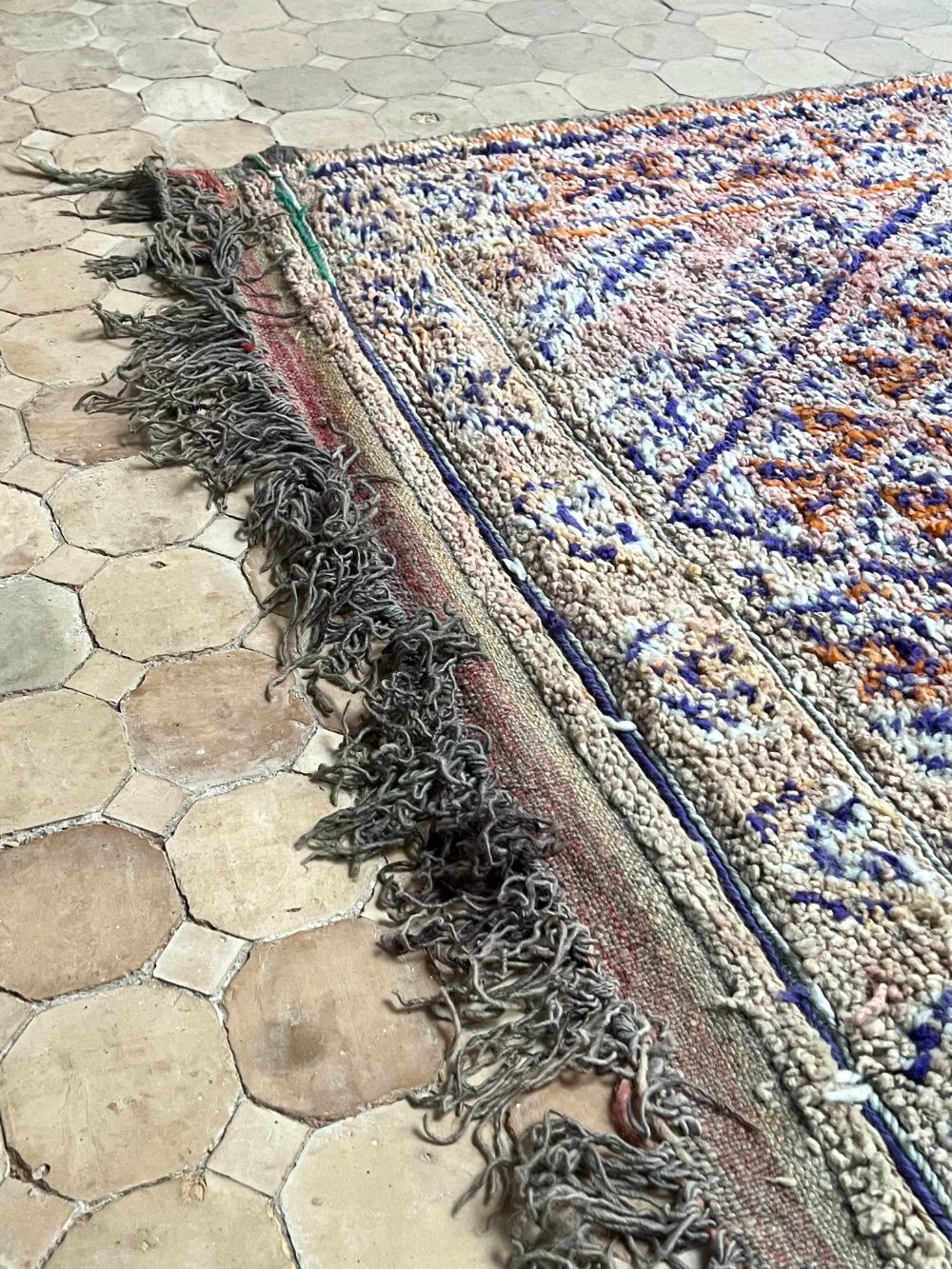 Moroccan Vintage Zayane Rug 360x190cm