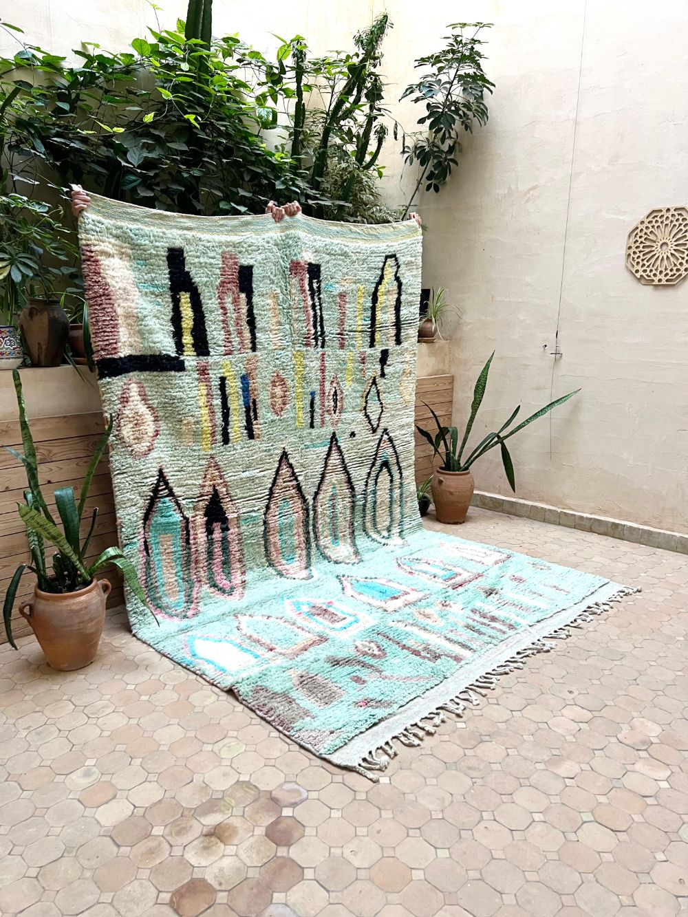 Moroccan Boujaad Rug 300x195cm