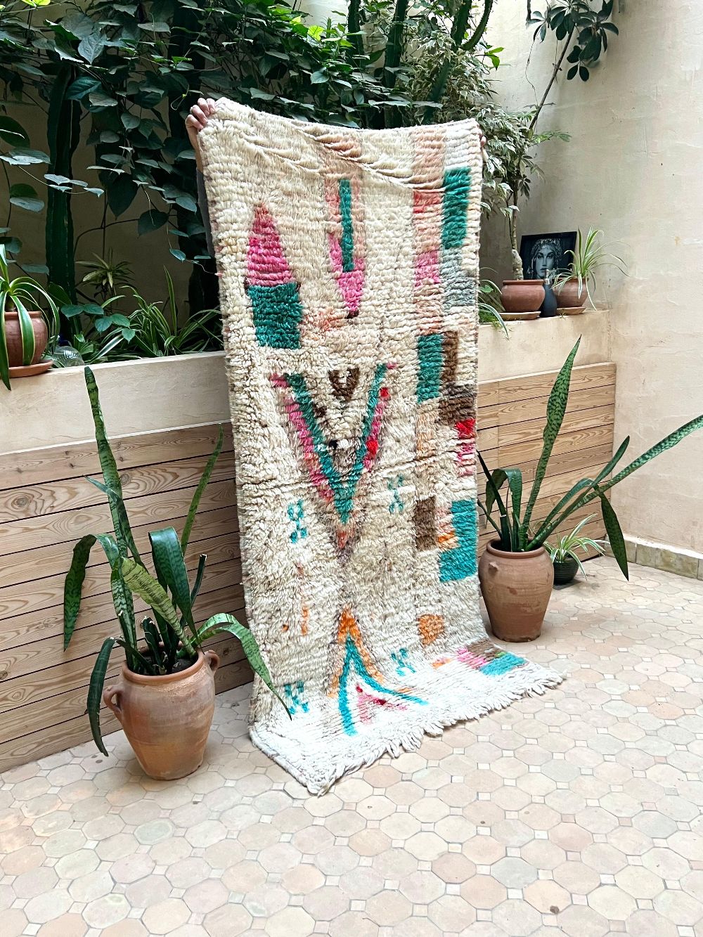 Moroccan Boujaad Rug 205x100cm