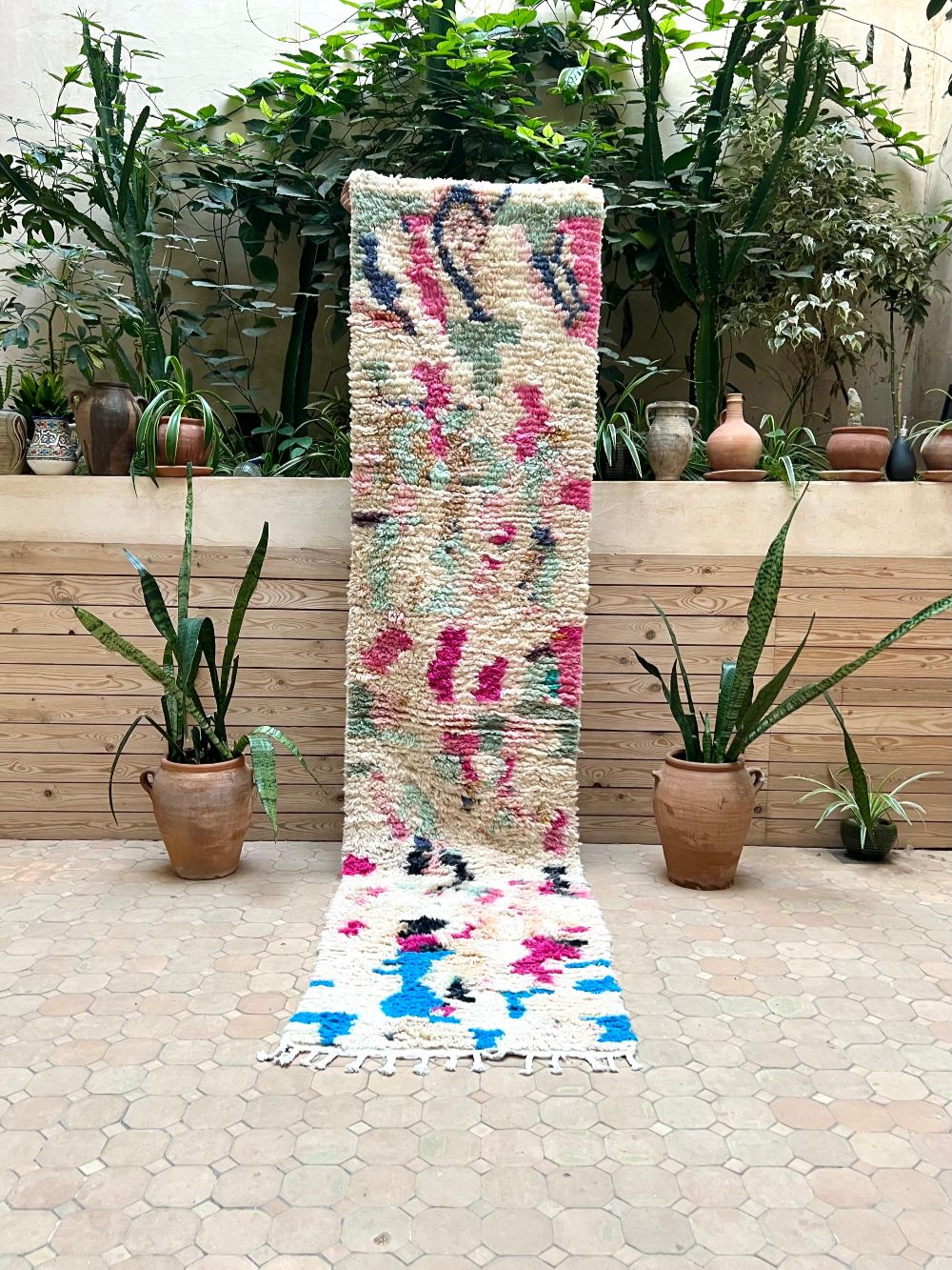 Moroccan Boujaad Runner 290x90cm