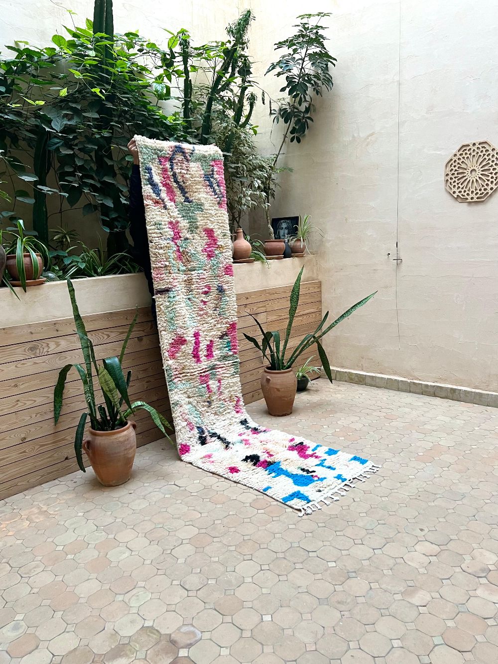 Moroccan Boujaad Runner 290x90cm