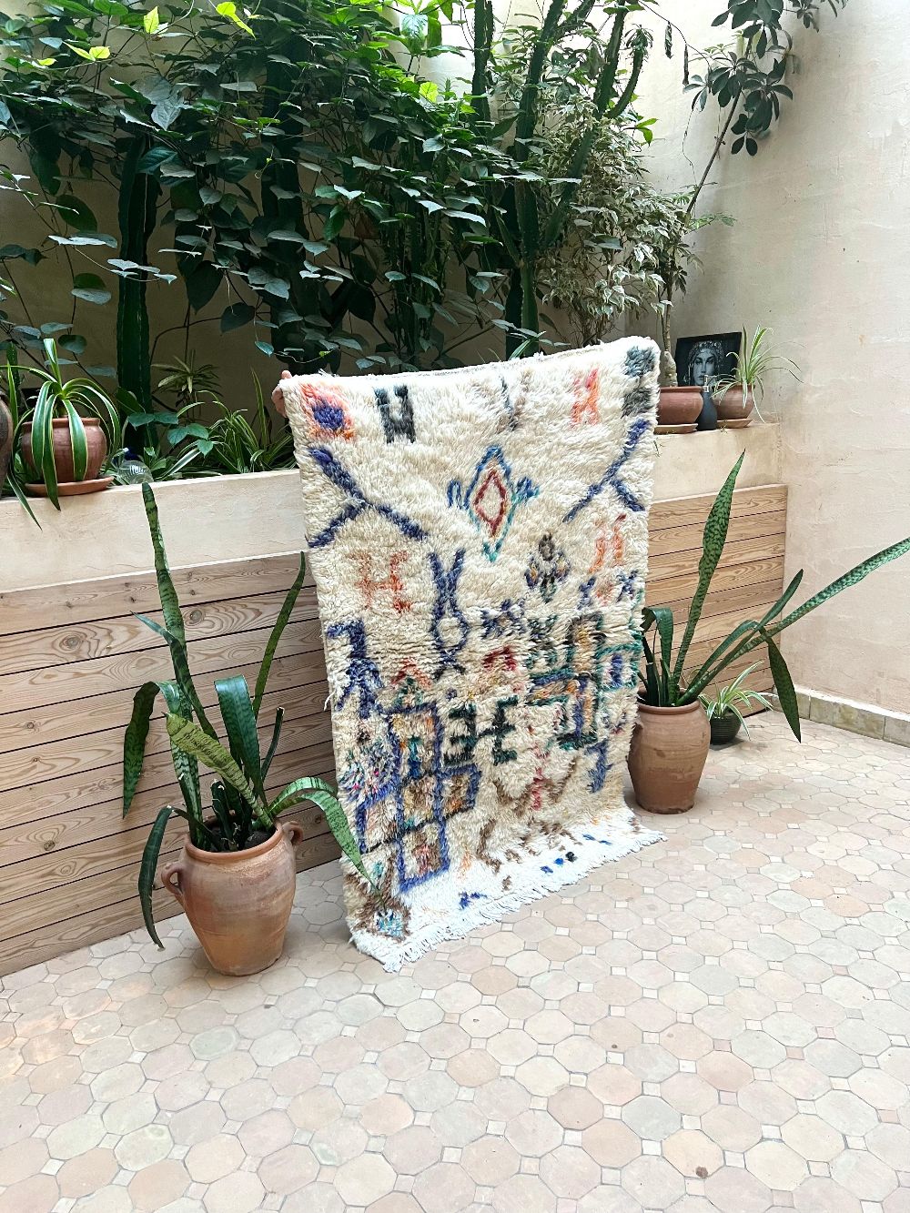 Moroccan Azilal Rug 145x100cm