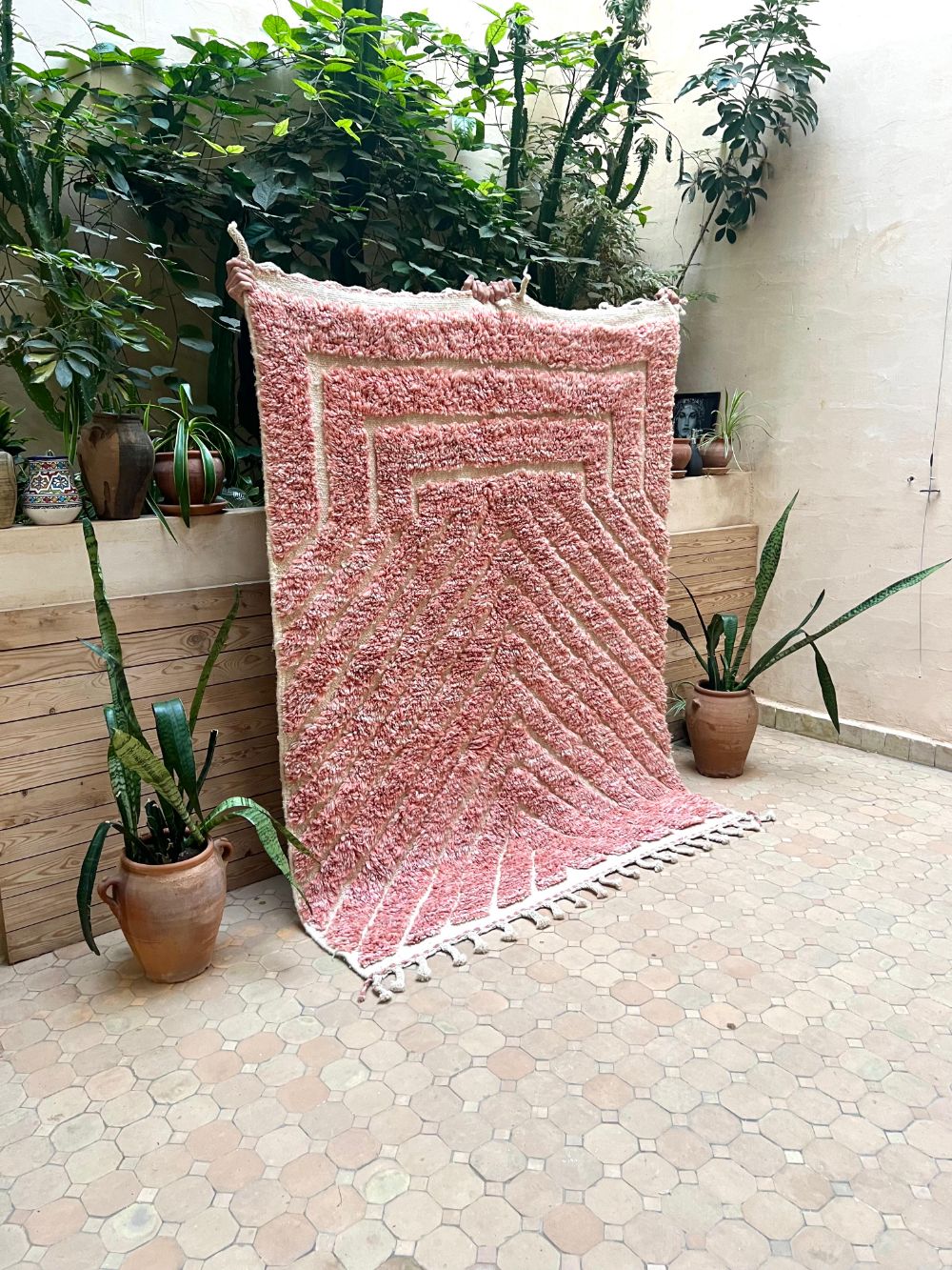 Moroccan Hattara Rug 195x160cm