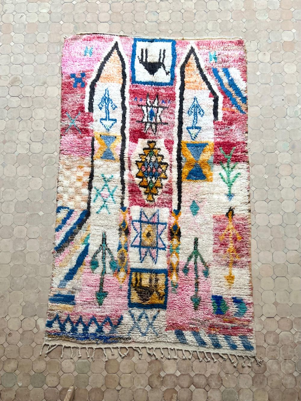 Moroccan Boujaad Rug 250x140cm
