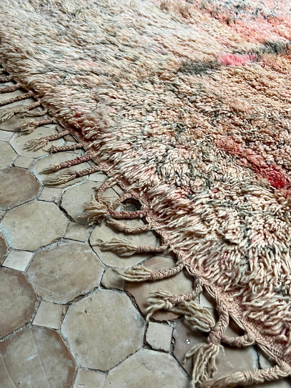 Moroccan Vintage Boujaad Rug 205x140cm