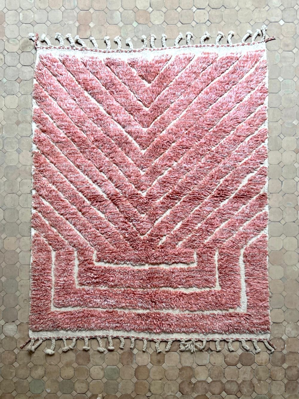 Moroccan Hattara Rug 195x160cm