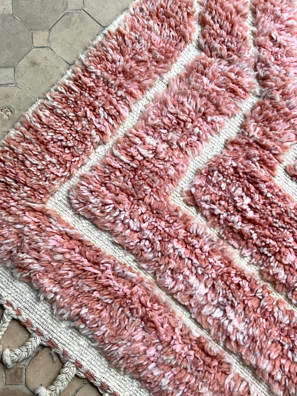 Moroccan Hattara Rug 195x160cm