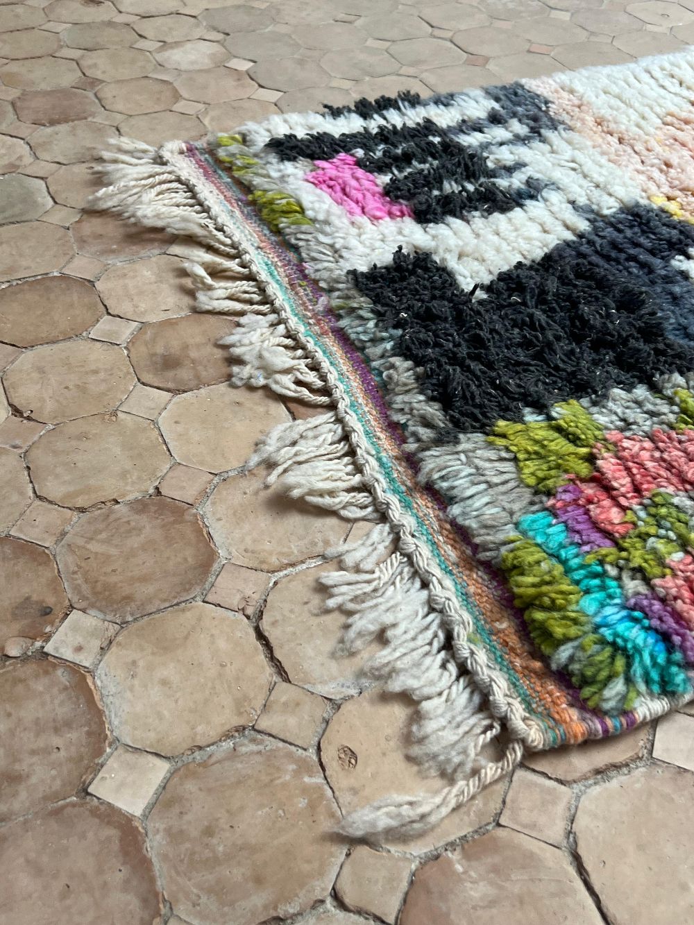 Moroccan Boujaad Runner 335x75cm