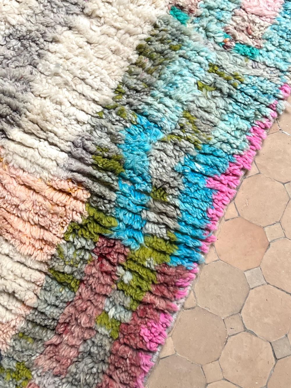 Moroccan Boujaad Runner 335x75cm