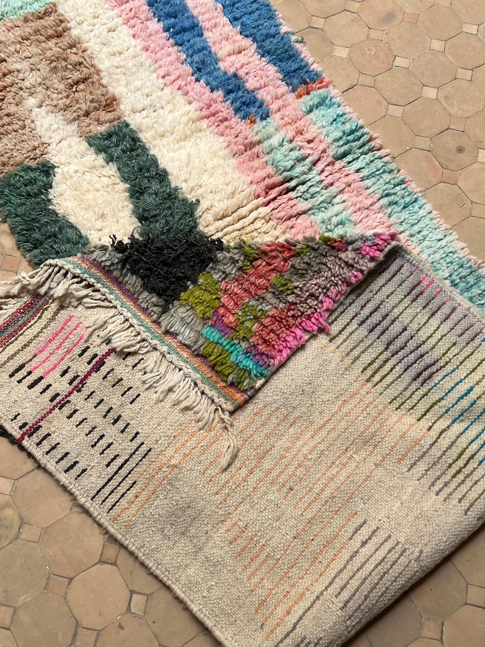 Moroccan Boujaad Runner 335x75cm