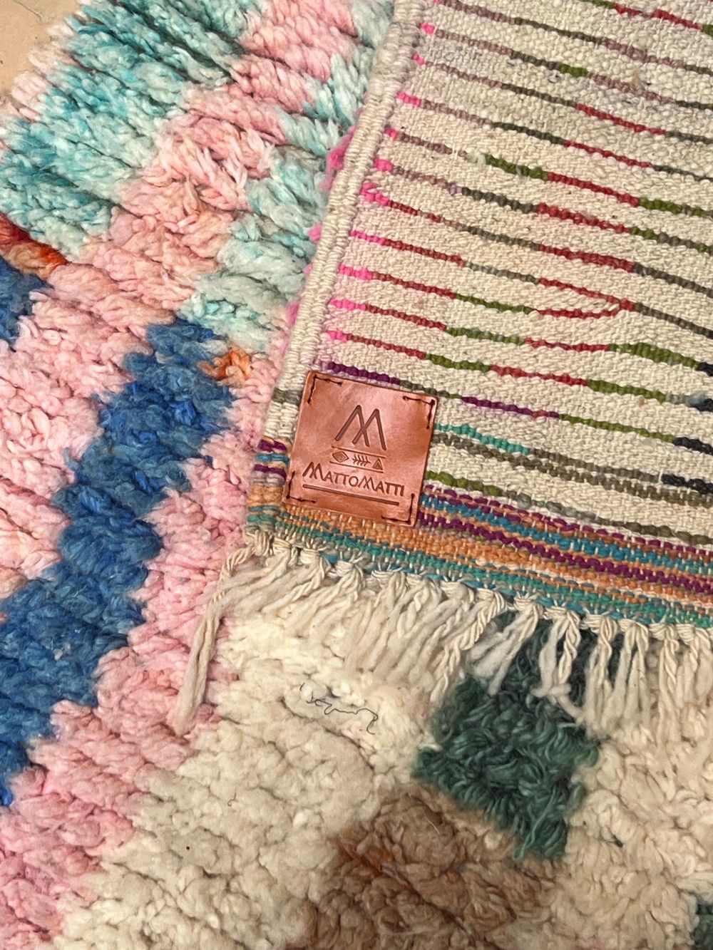 Moroccan Boujaad Runner 335x75cm