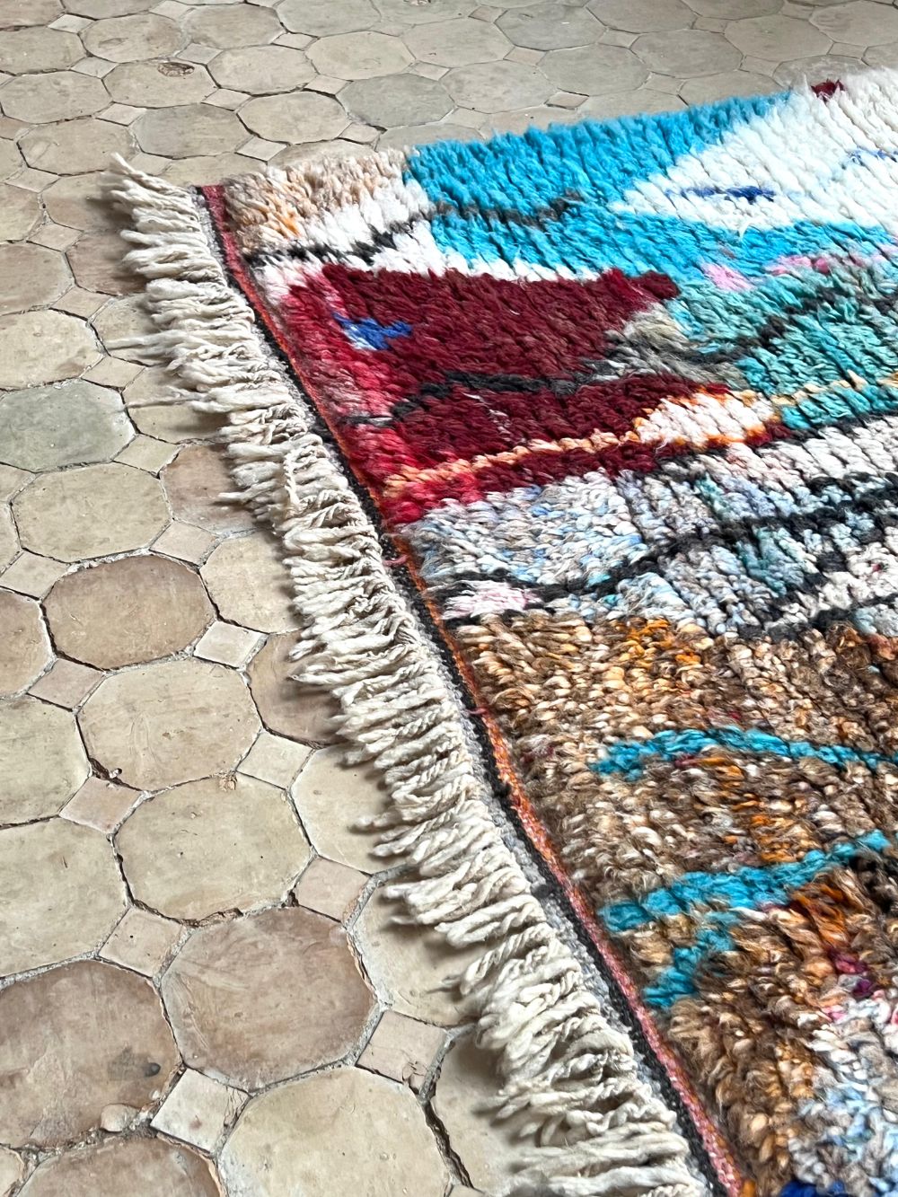 Moroccan Boujaad Rug 200x115cm