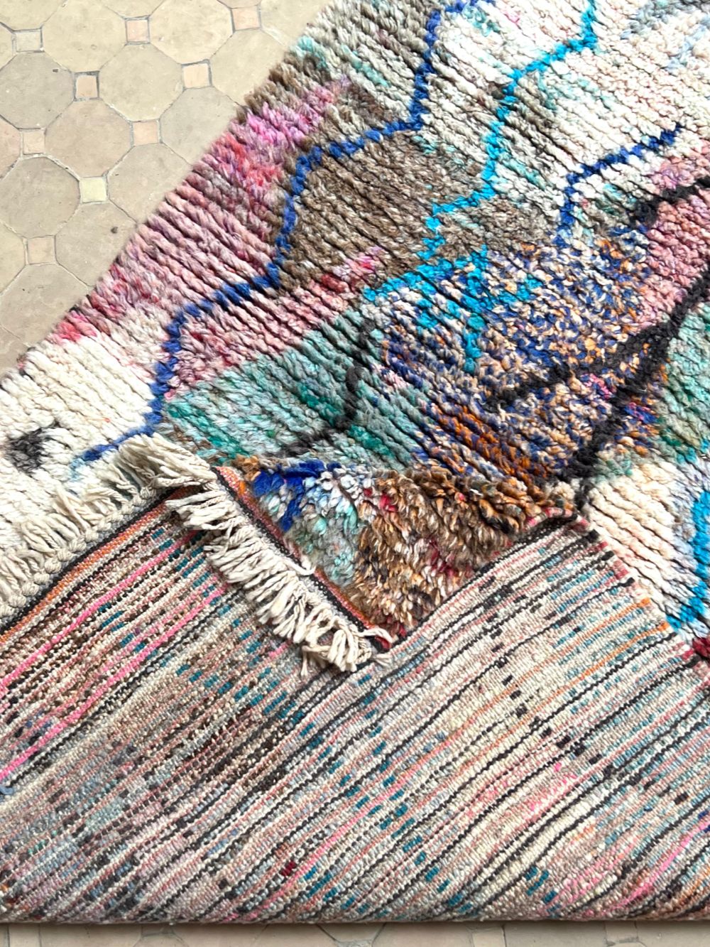 Moroccan Boujaad Rug 200x115cm