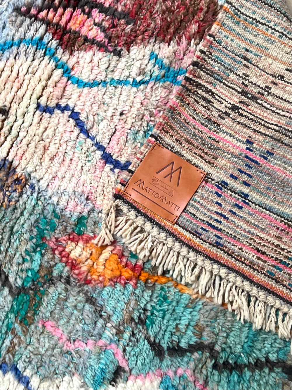 Moroccan Boujaad Rug 200x115cm