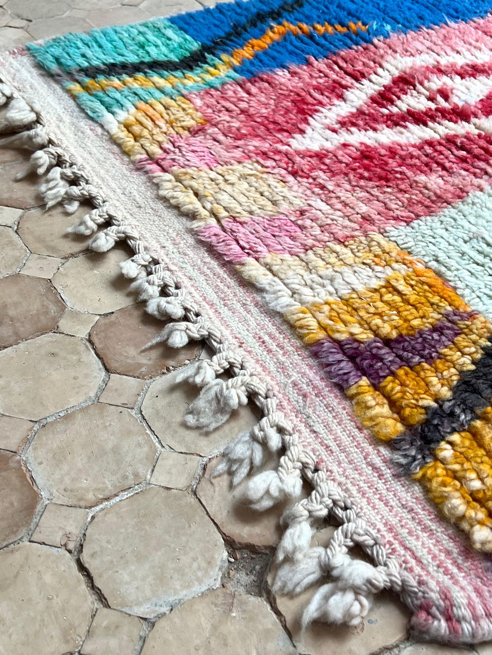 Moroccan Boujaad Rug 200x105cm