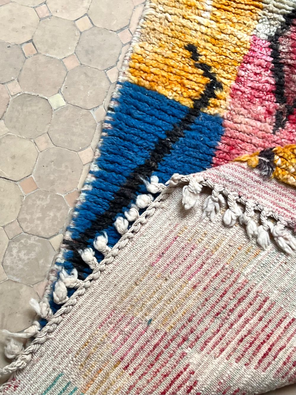 Moroccan Boujaad Rug 200x105cm