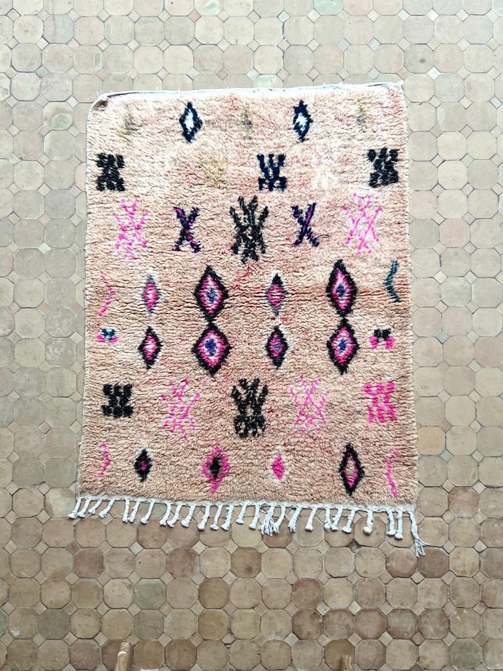 Moroccan Boujaad Rug 135x105cm