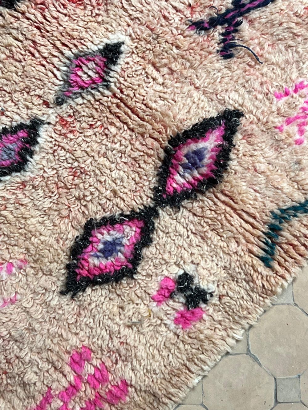 Moroccan Boujaad Rug 135x105cm