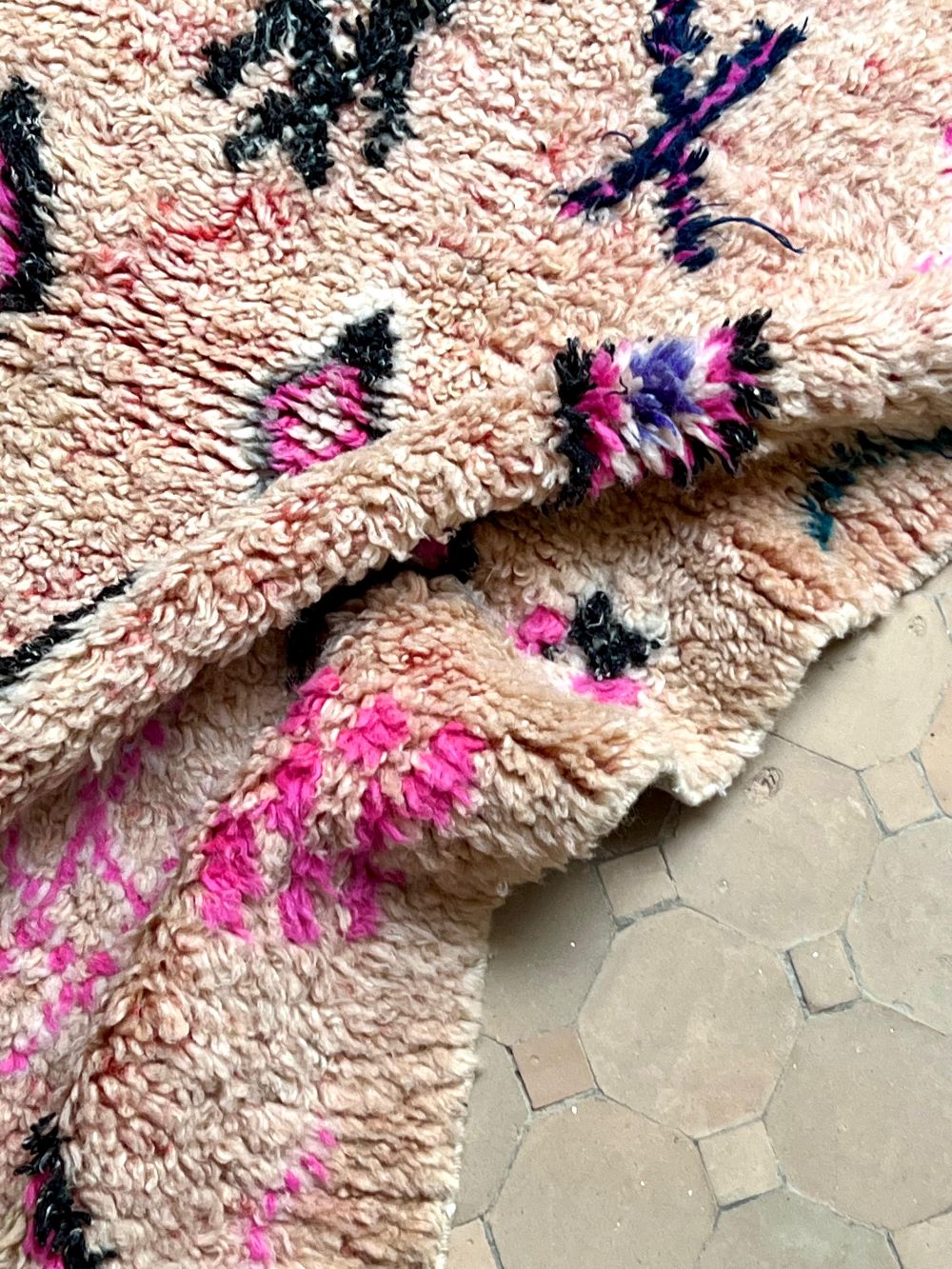 Moroccan Boujaad Rug 135x105cm