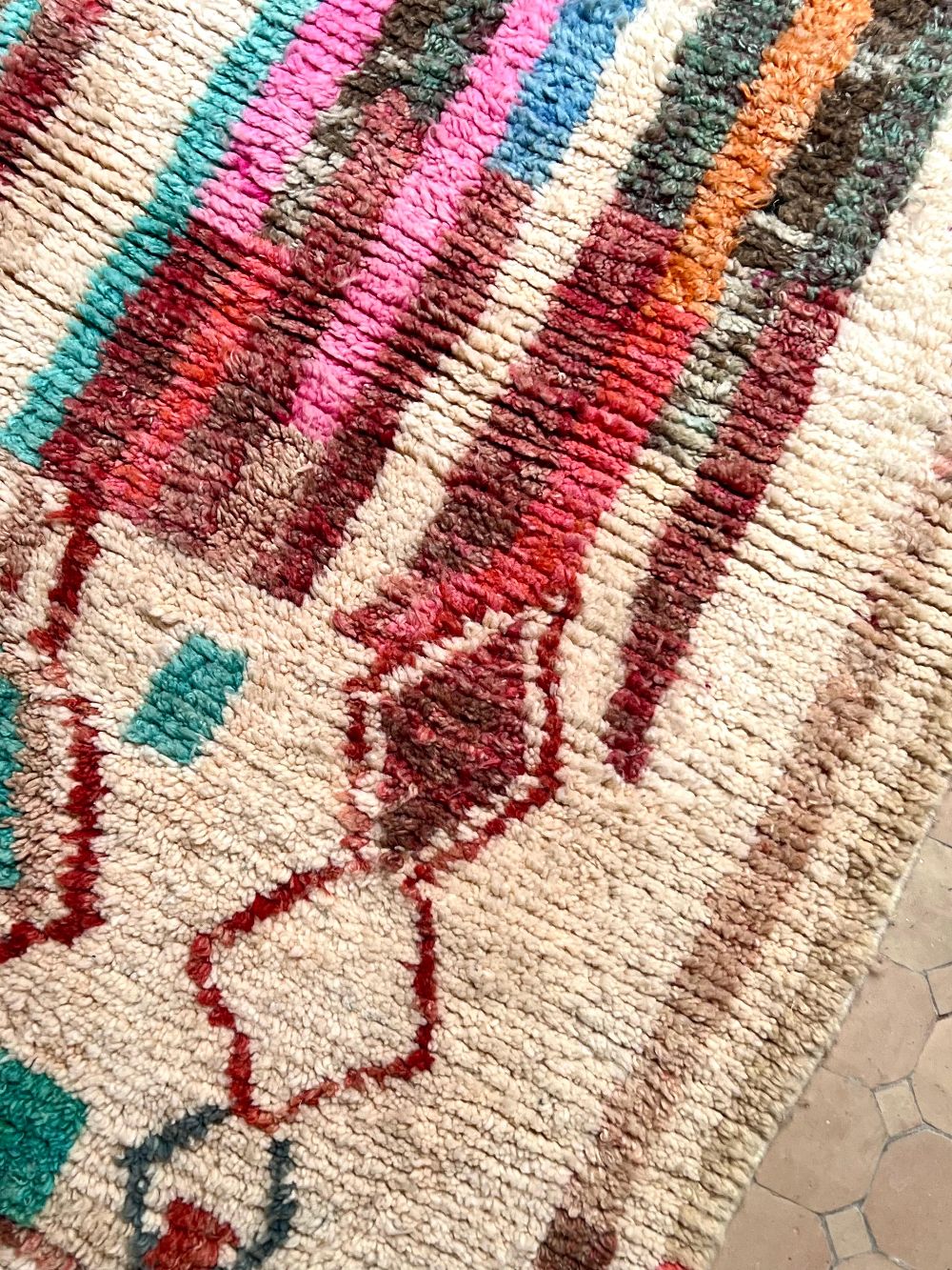 Moroccan Boujaad Rug 180x120cm