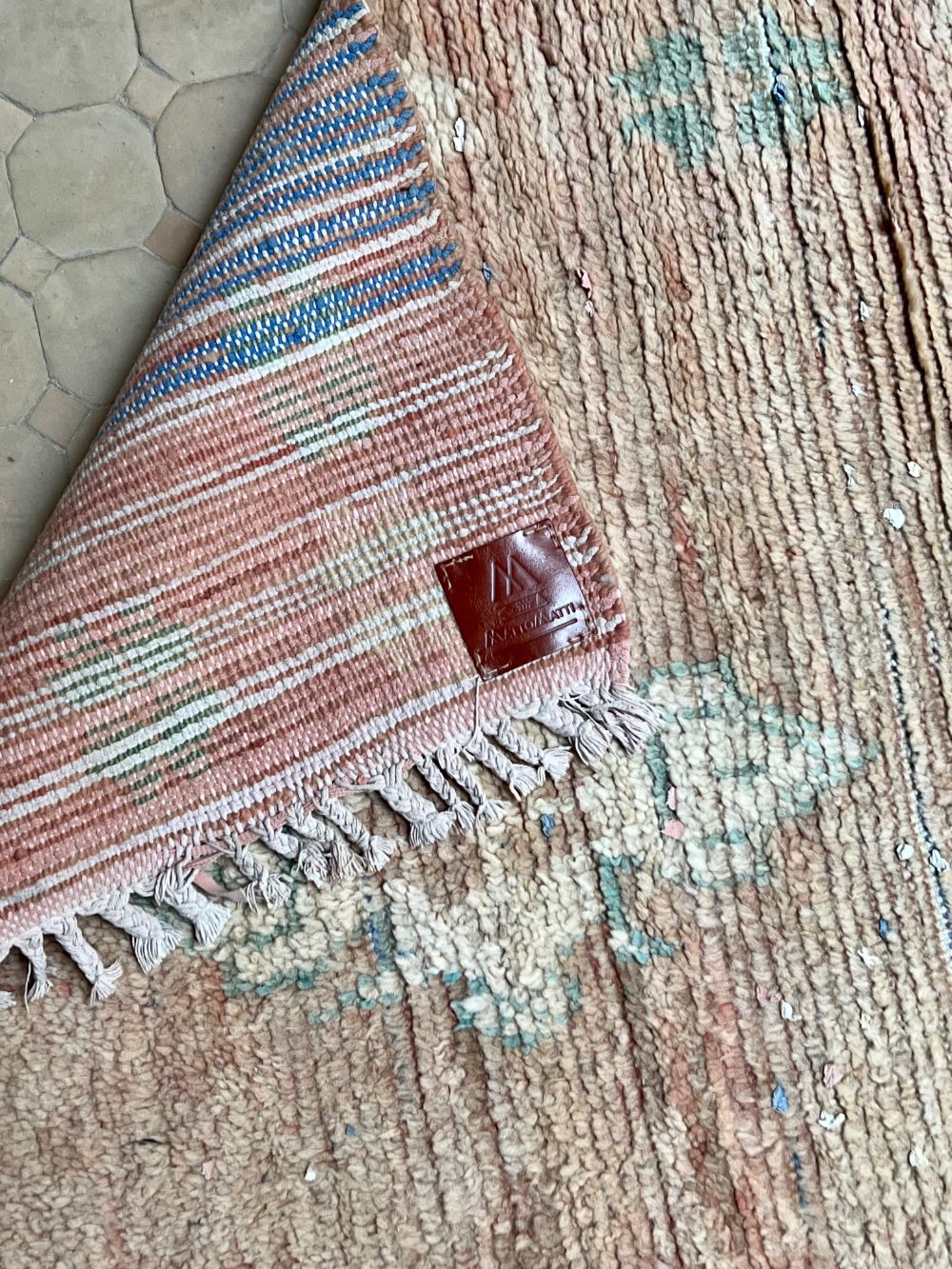 Moroccan Vintage Boujaad Rug 170x110cm