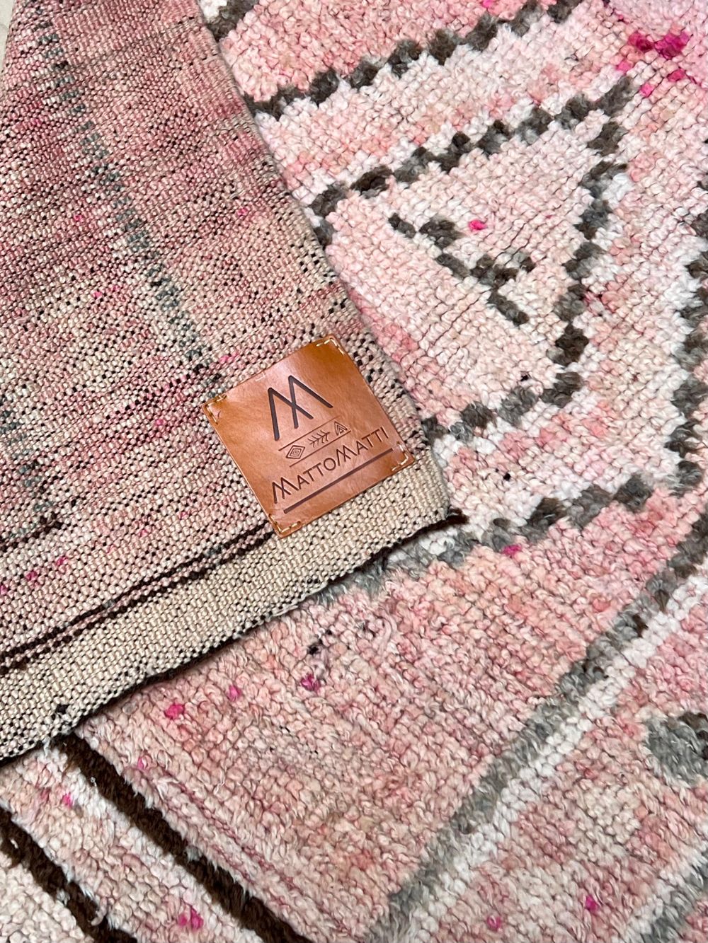 Moroccan Vintage Boujaad Runner Rug 310x115cm