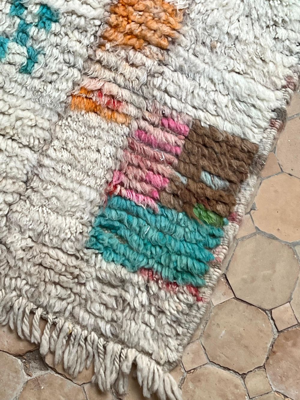 Moroccan Boujaad Rug 205x100cm