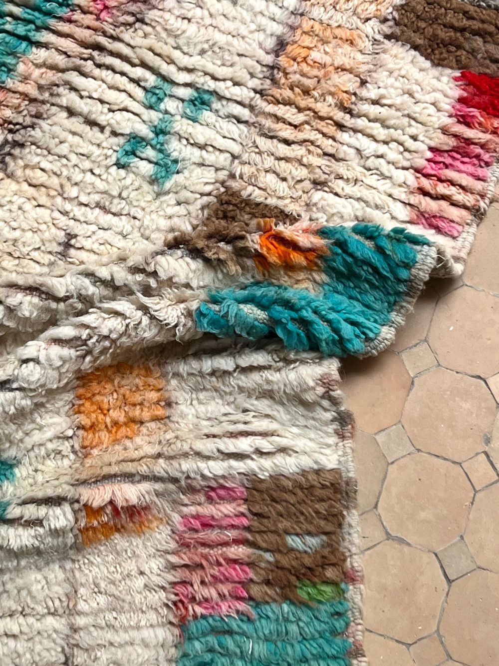 Moroccan Boujaad Rug 205x100cm