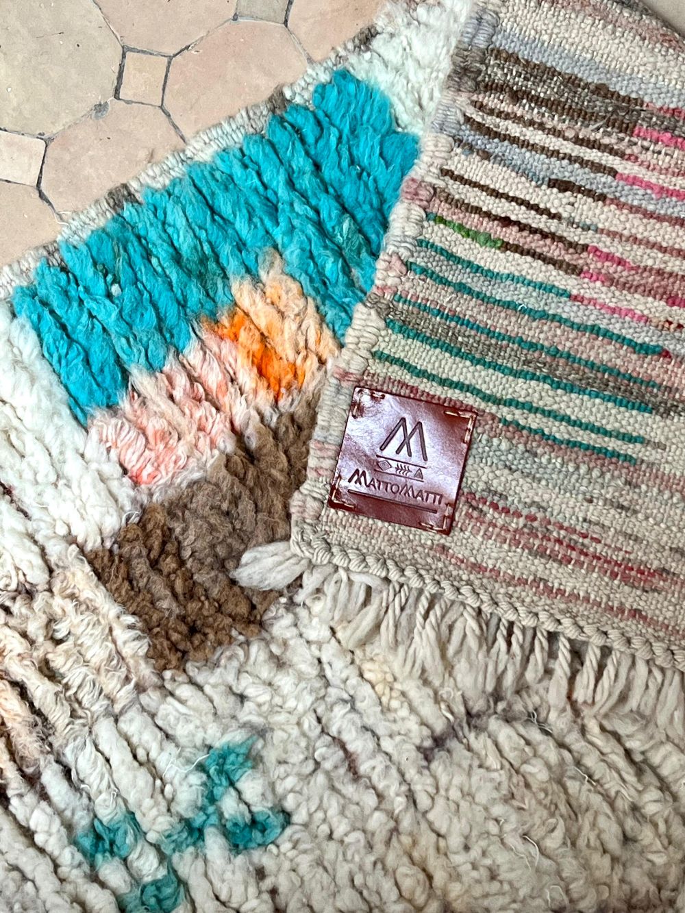 Moroccan Boujaad Rug 205x100cm