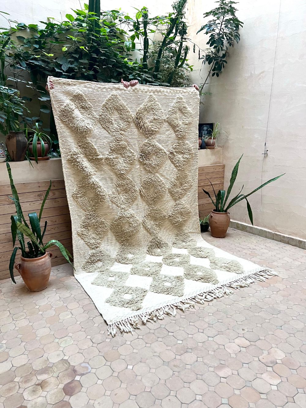 Moroccan Flatweave Rug 280x165cm