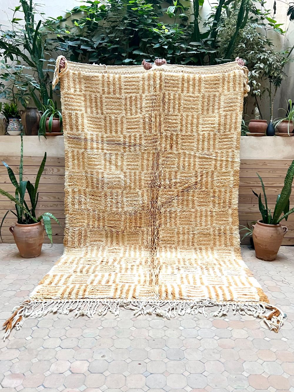 Moroccan Boujaad Rug 200x165cm