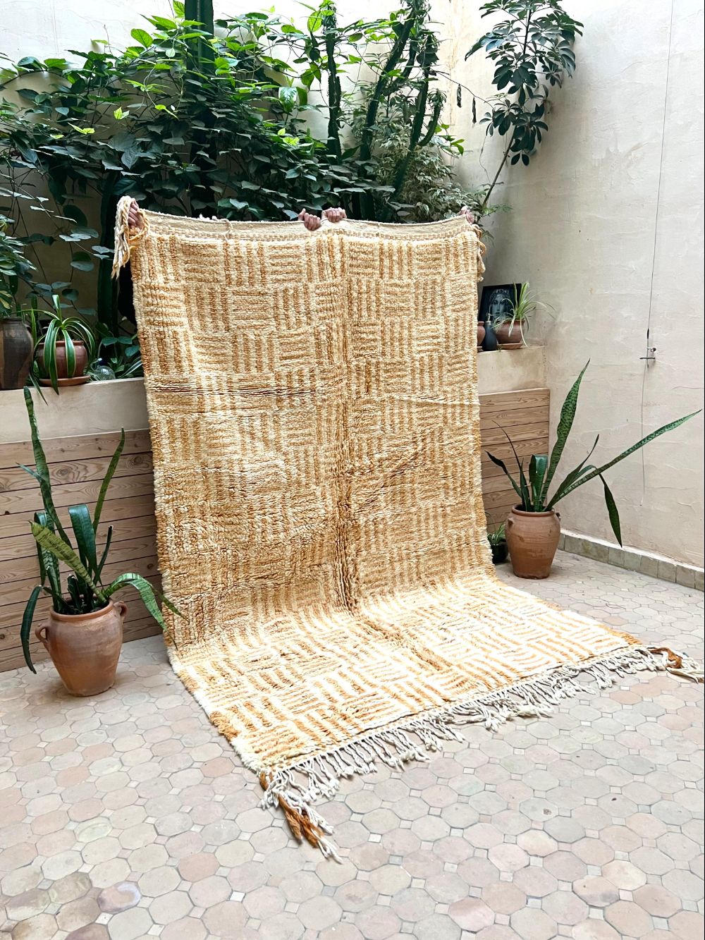 Moroccan Boujaad Rug 200x165cm