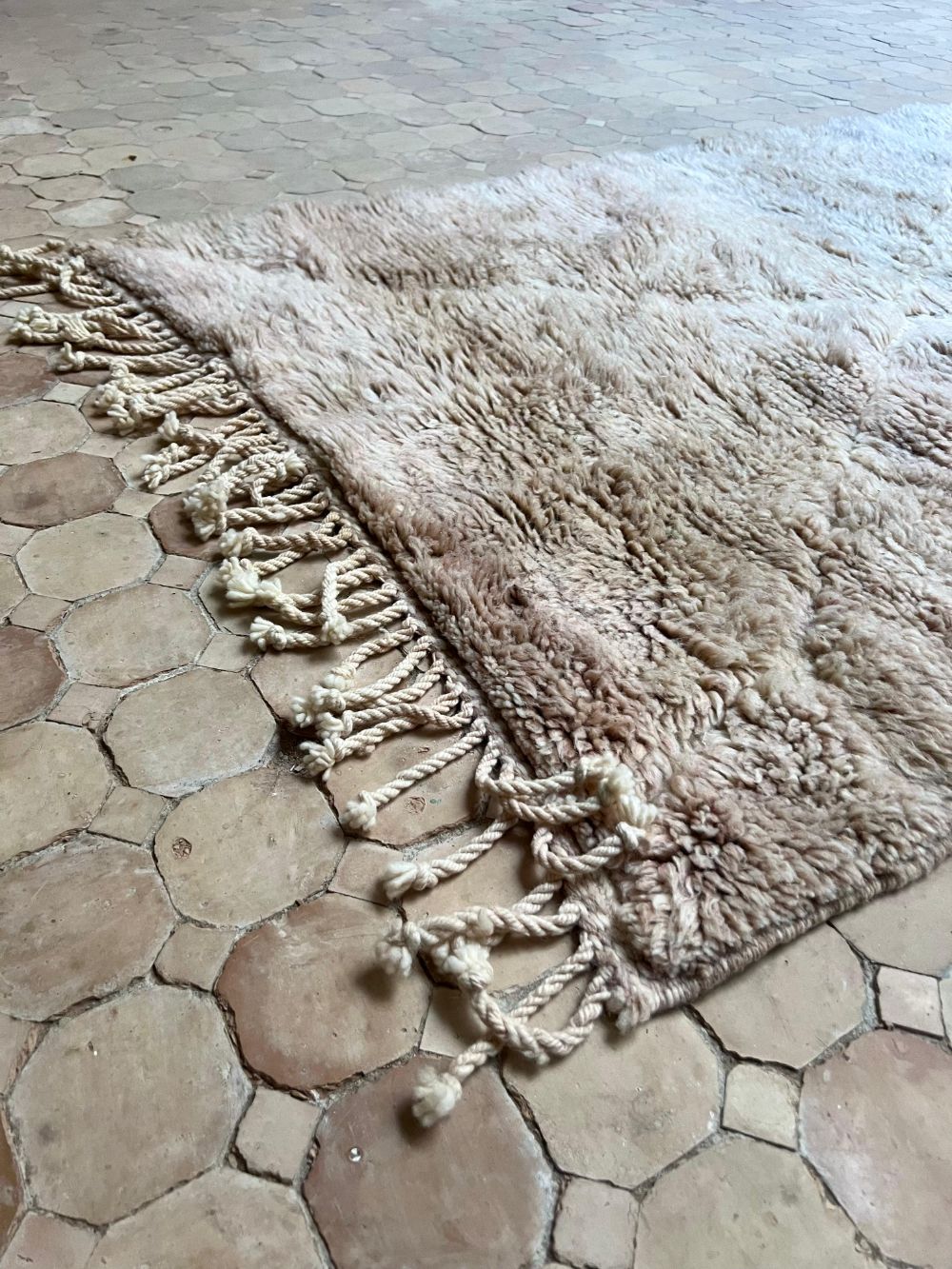 Marokkolainen Mrirt käytävämatto matto 385x105cm