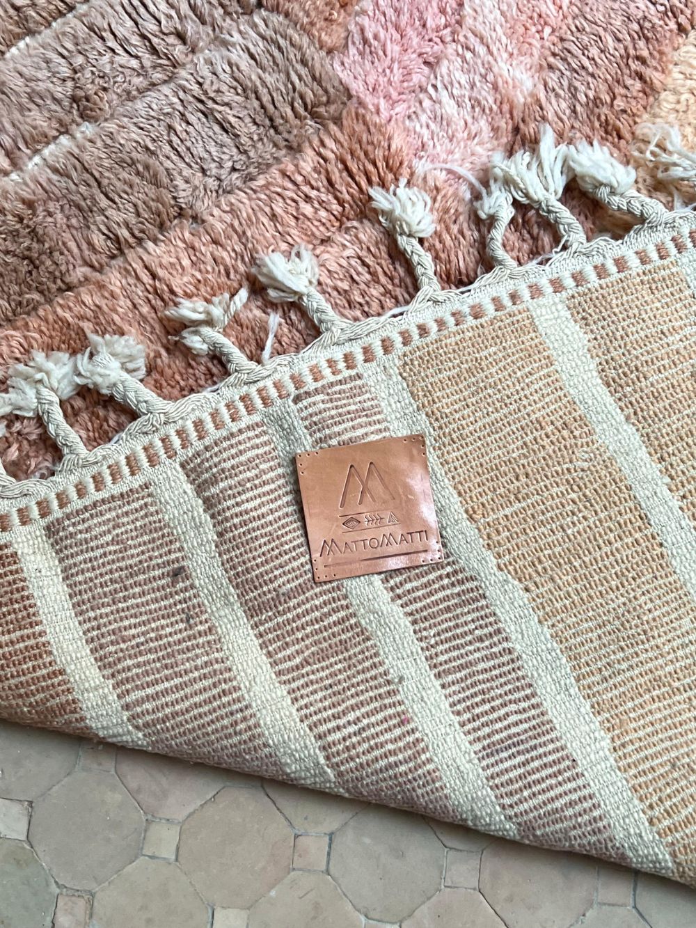 Moroccan Hattara Rug 235x185cm