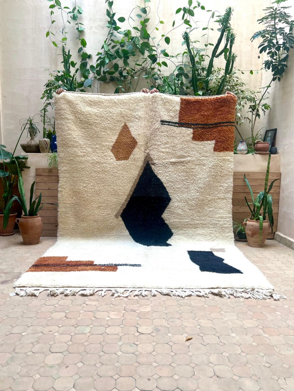 Moroccan Cat Rug 325x215cm