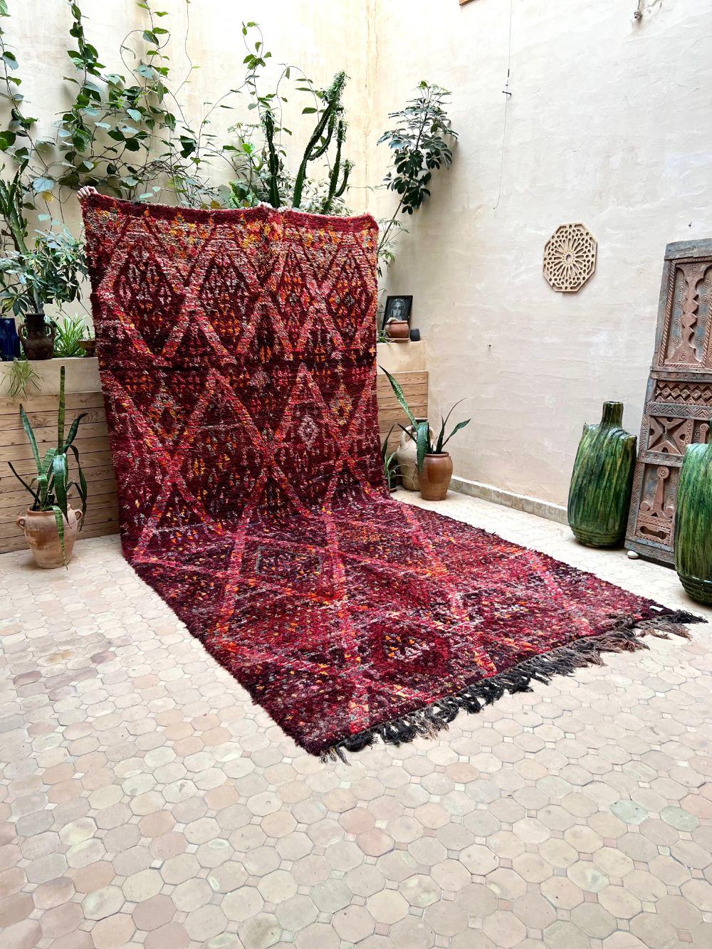 Moroccan Vintage Beni M'Guild Rug 420x200cm