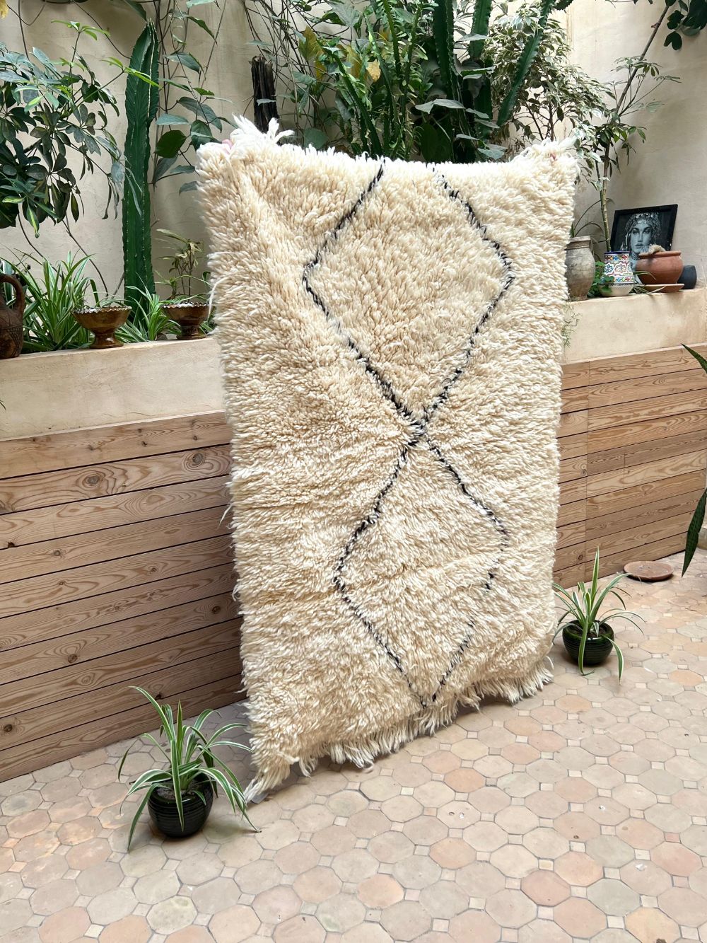 Moroccan Marmoucha Rug 145x105cm