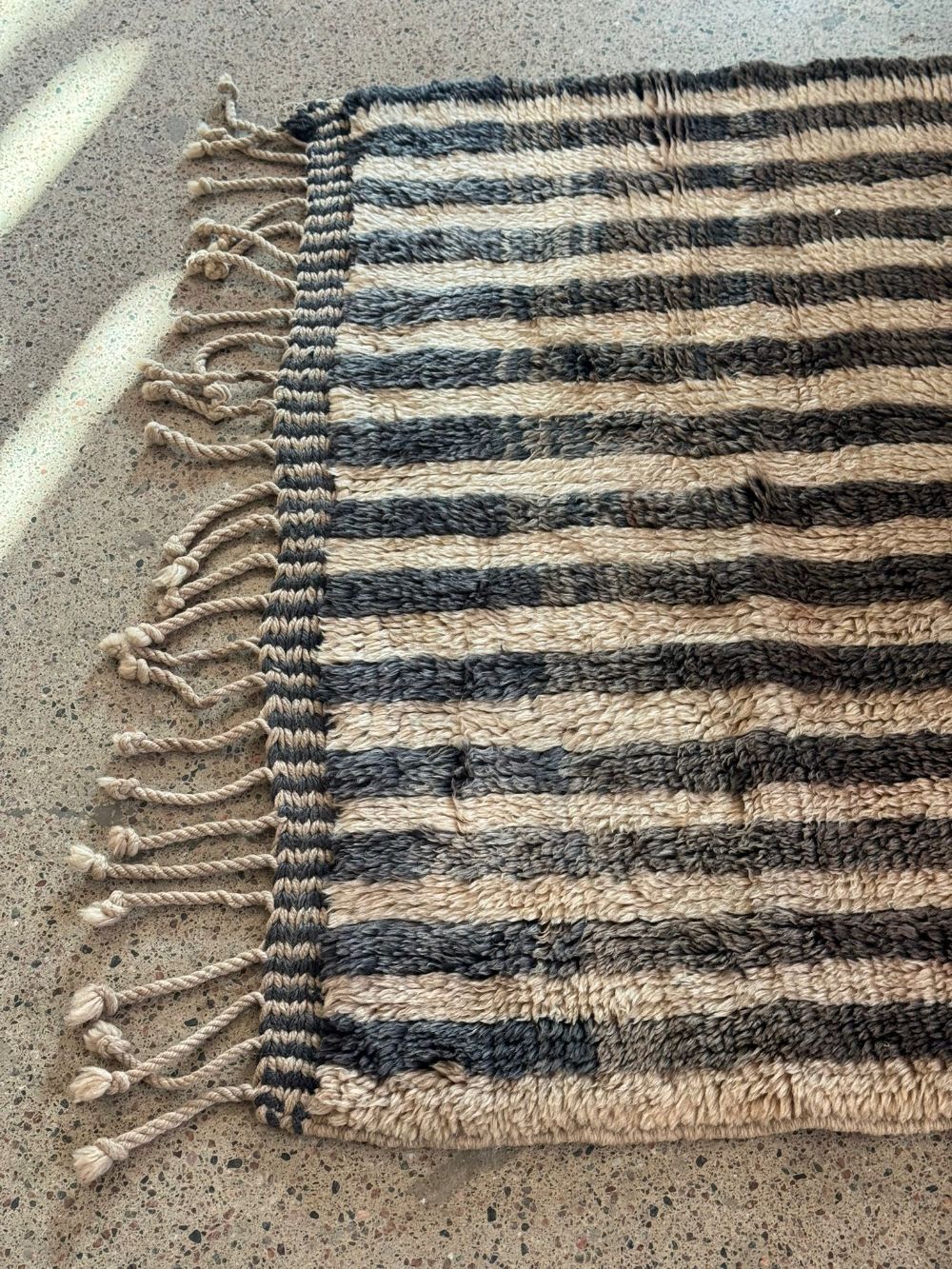 Moroccan Art Deco Mrirt Runner Rug 410x95cm