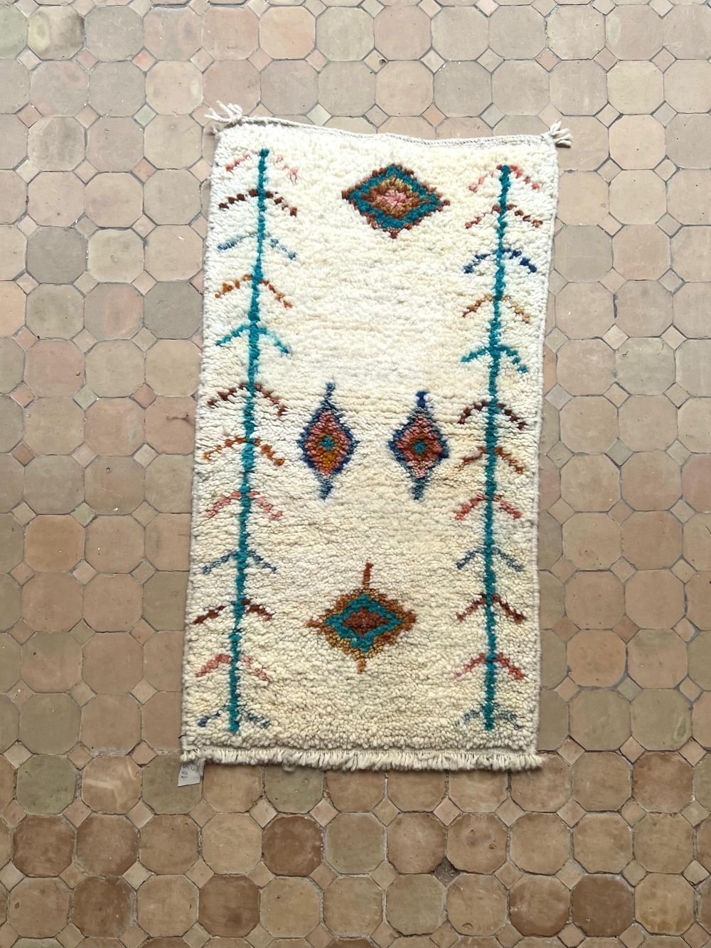 Moroccan Azilal Rug 105x55cm