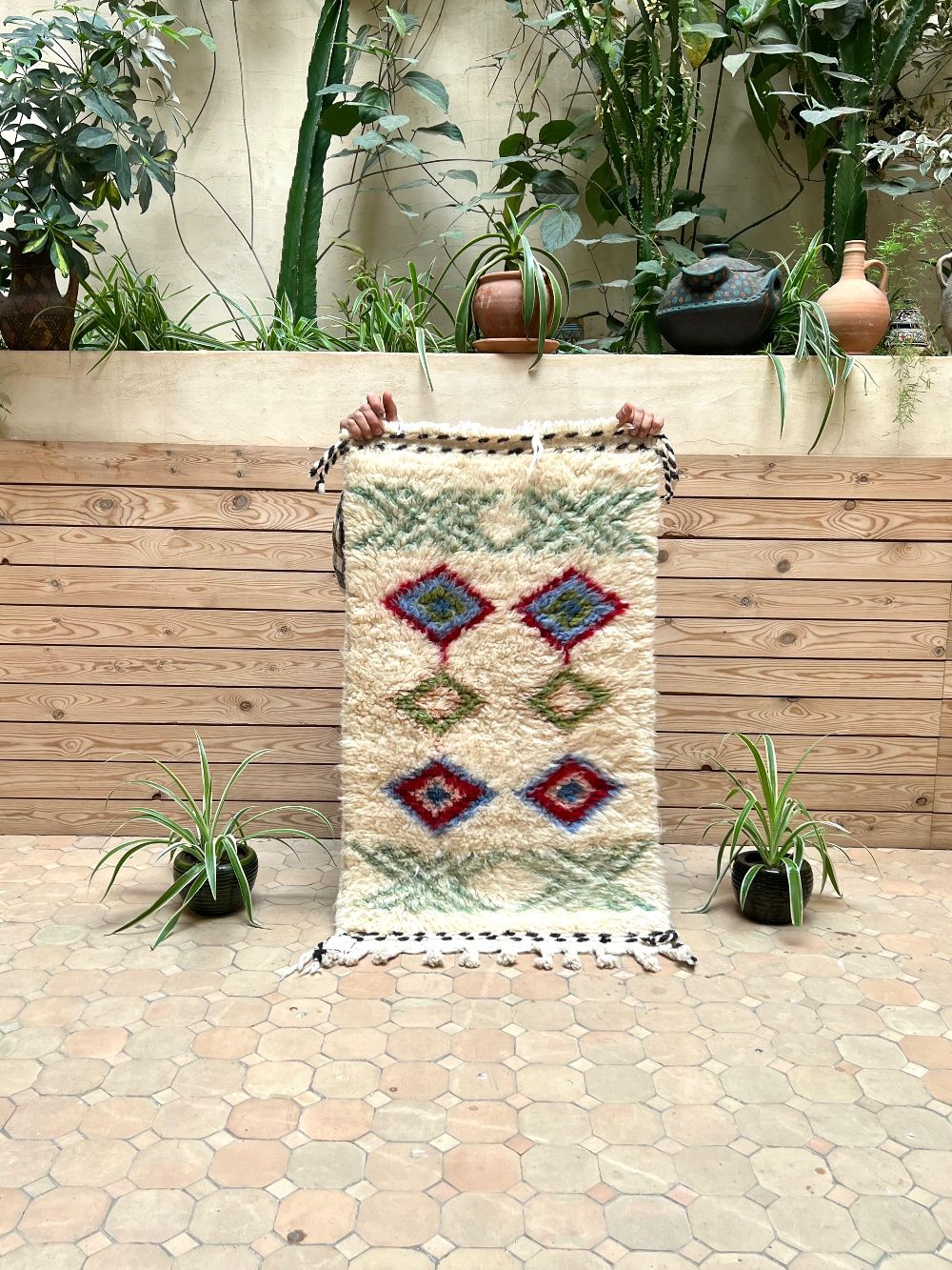 Moroccan Azilal Rug 105x60cm