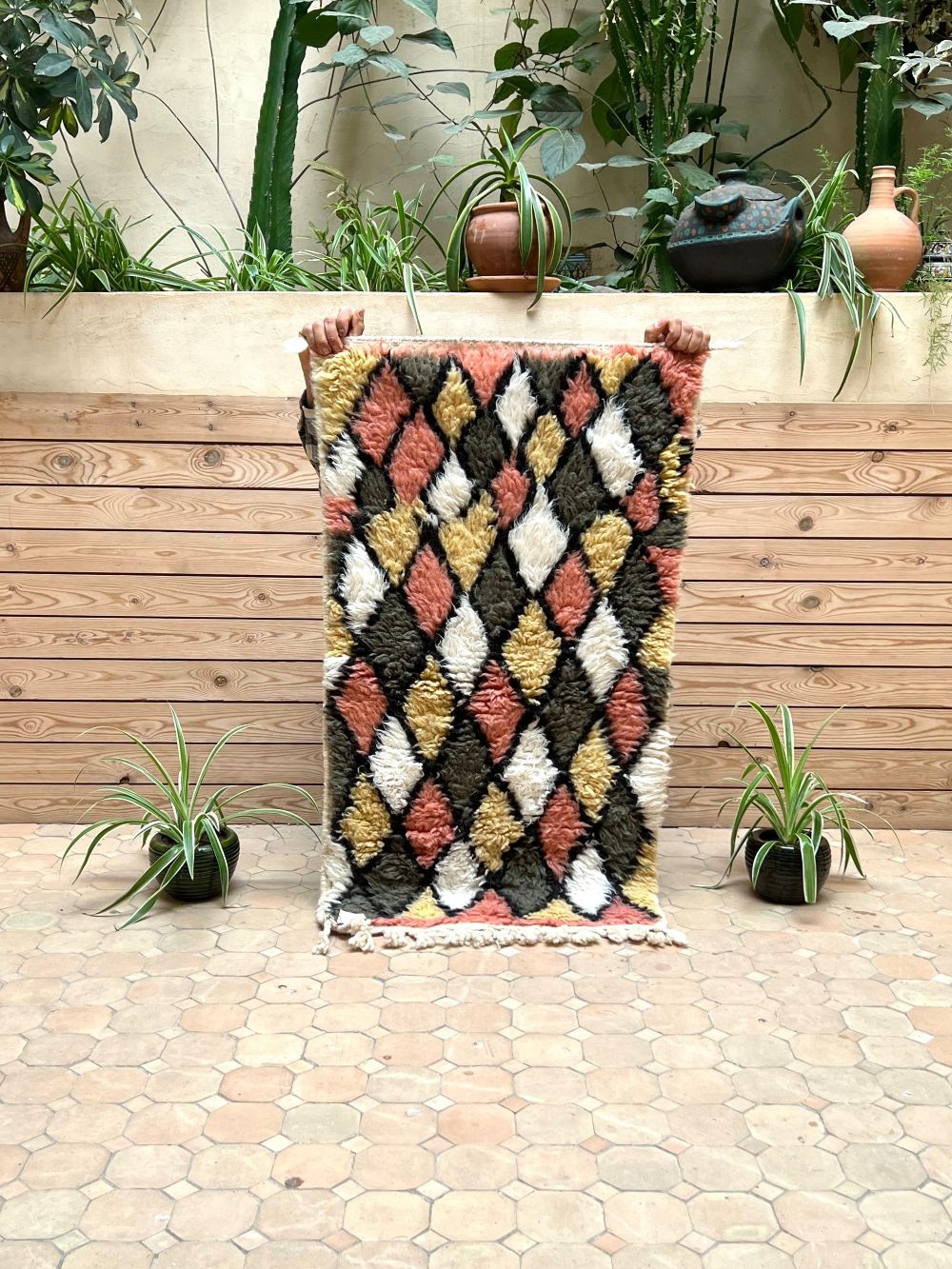 Moroccan Azilal Rug 110x60cm