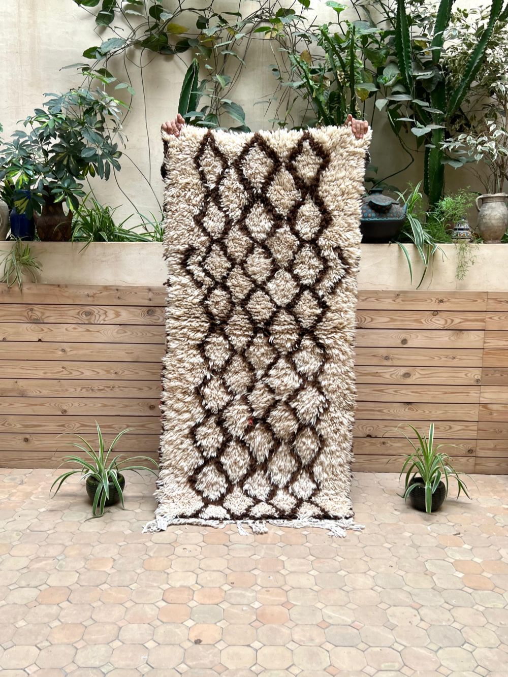 Moroccan Vintage Azilal Rug 160x80cm