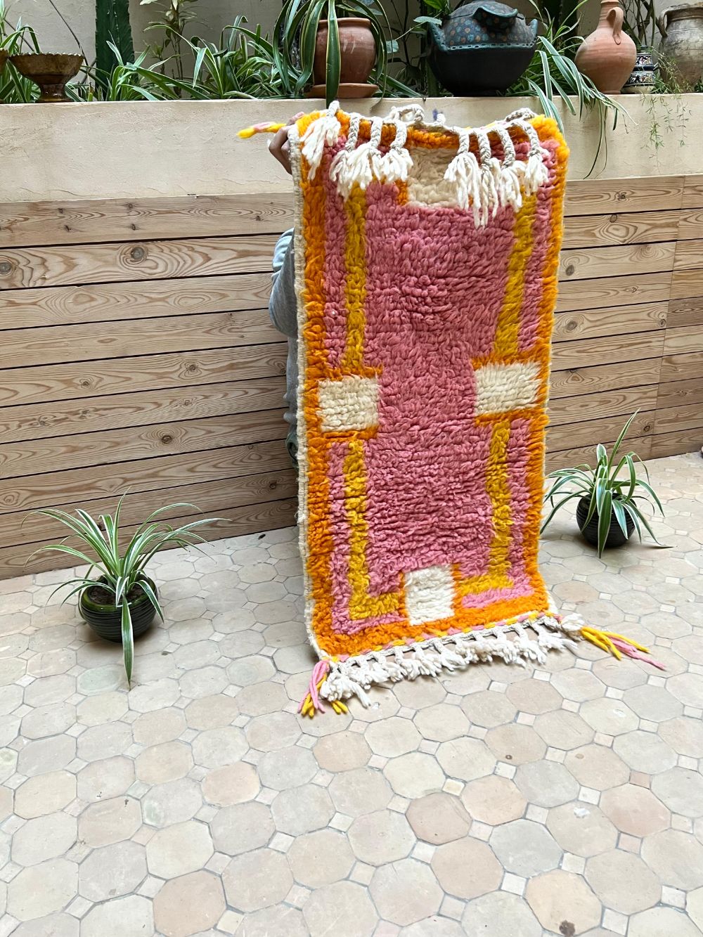 Marokkolainen Azilal-matto 110x55cm