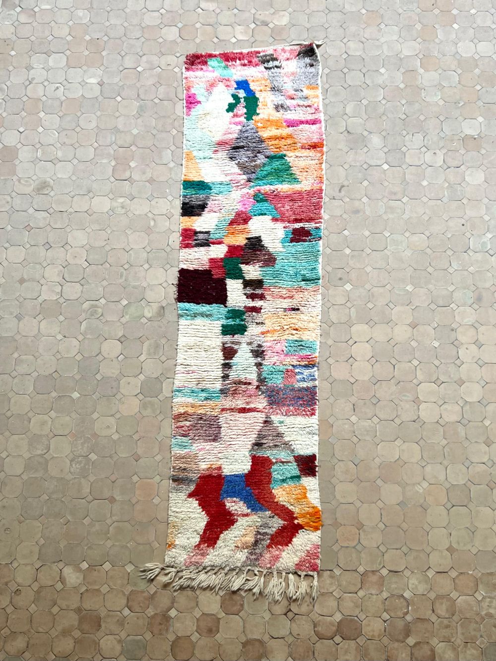 Moroccan Boujaad Runner 275x70cm