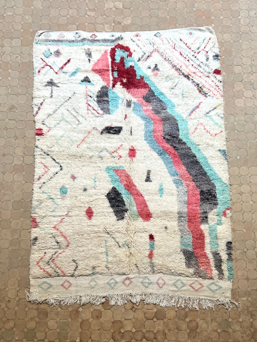 Moroccan Azilal Rug 290x195cm